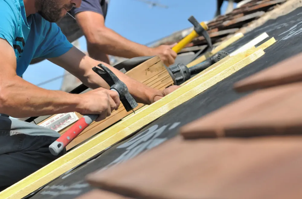 Rénovation de toiture près de Coubron